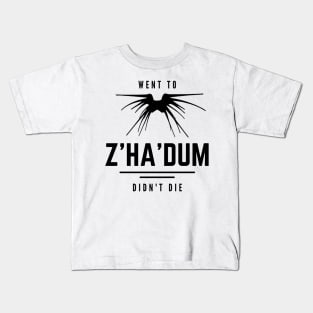 Went to Z'ha'dum - Didn't Die - Shadow Ship - White - Sci-Fi Kids T-Shirt